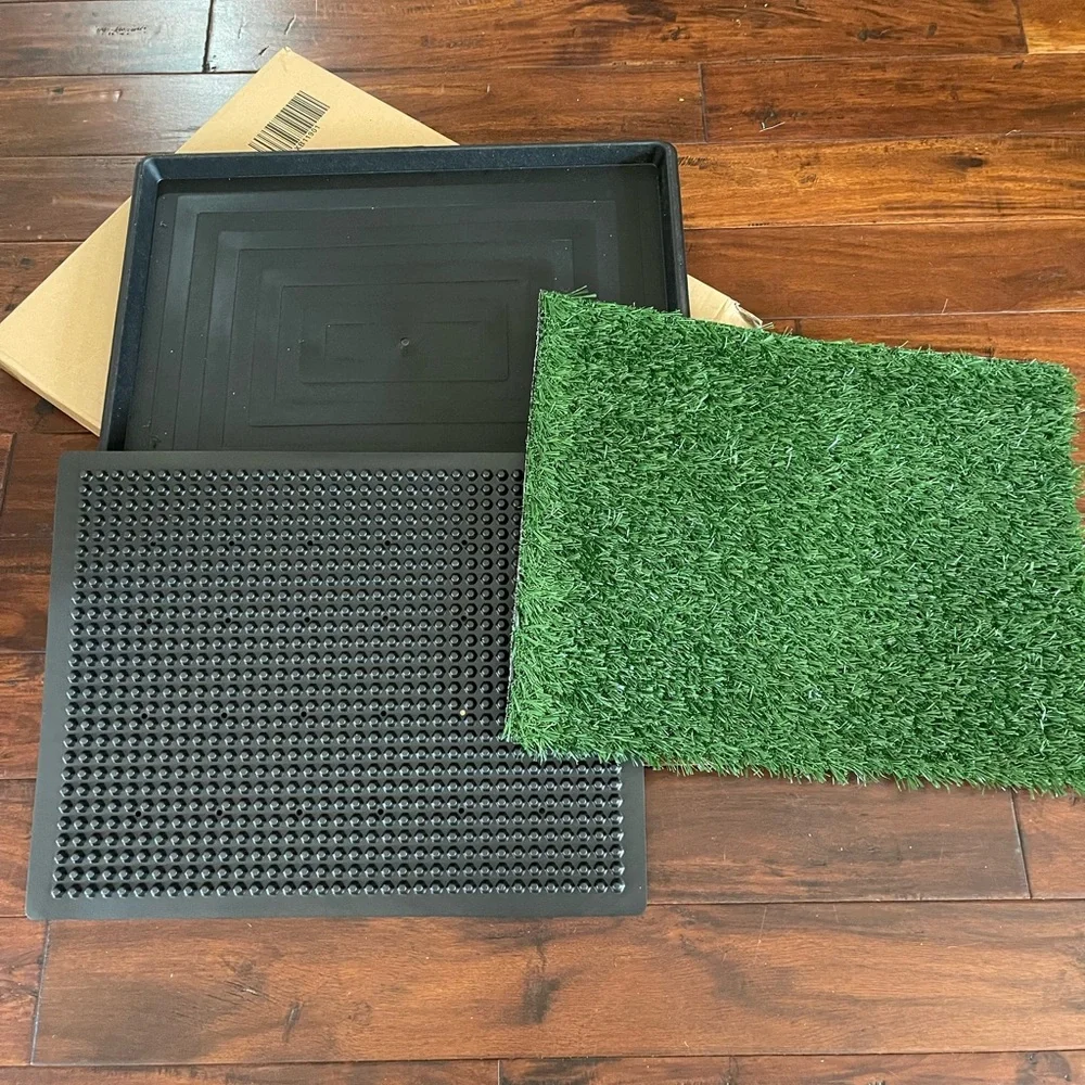 Dog Potty Grass Indoor/Outdoor Artificial Grass Patch 20width x 25” L reusable